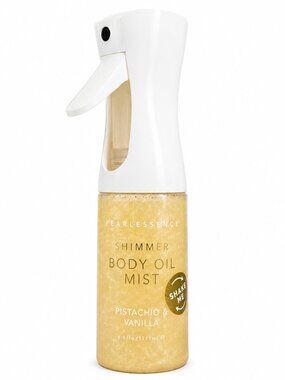 Pearlessence Shimmer Body Oil Mist Pistachio & Vanilla 5.8 fl oz / 171 mL